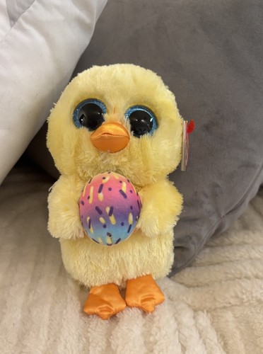 Marigold The New Release Easter Chick Ty Beanie Boo 2024 6” - Picture 1 of 8