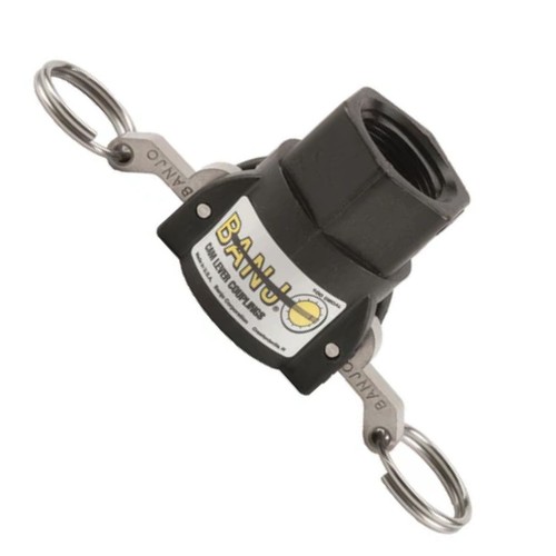 3 Inch Banjo Poly Male Adapter - 300A Polypropylene Coupling USA Made By Farmer Bob's Parts