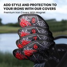 Golf Iron Covers Set Leather Club Headcover Universal Fit Most Irons 12pcs — photo 7