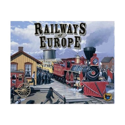 Eagle-Gryphon Board Game Railways of Europe (2010 Ed) Box VG+/NM