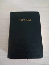 1920s Holy Bible Self Pronouncing Edition Saalfield Publishing Co Leather Cover