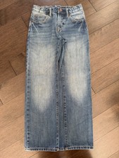 Boys GAP KIDS Straight Fit Jeans Size 10 Regular Blue Denim