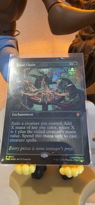 MTG Food Chain #133 TMC TMNT Borderless Foil Mythic Rare Englisch 2026