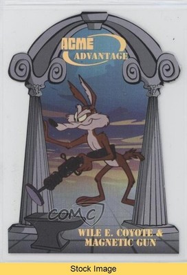 2024 Fleer Retro Looney Tunes Acme Advantage Wile E Coyote Magnetic Gun READ 7v7