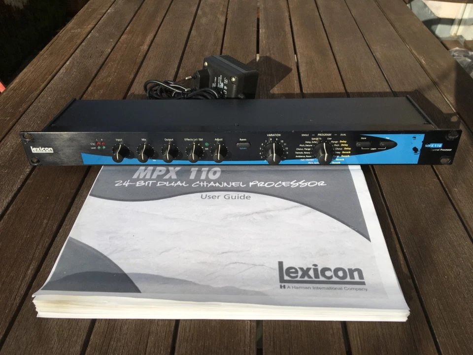 Lexicon MPX 110 • Digital Reverb • Dual Channel Processor