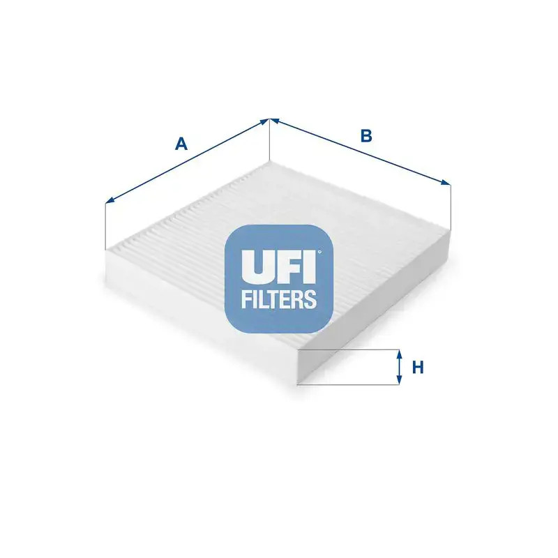 UFI Pollen filter FIAT,CHRYSLER,ABARTH 54.248.00 51836363,71775823 - Image 4