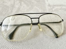 Rare Vintage Zeiss West Germany 5870 8102 Aviator Frames Double Bridge 140