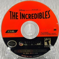 Incredibles (Nintendo GameCube, 2004)  Disc Only