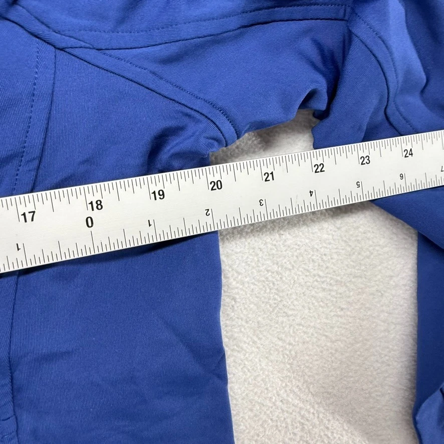 Chaqueta para mujer Denver Broncos grande azul 1/2 media cremallera pulóver tecnología retro NUEVA Foto 4 de 4