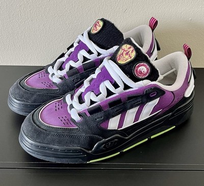 Adidas ADI2000 Glory Purple Skate Shoes W/ 5 Tongue Patches! SIZE 11 *AUTHENTIC*