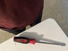 SNAP ON SGD8BR FLAT TIP INSTINCT SOFT GRIP STANDARD SCREWDRIVER (RED) BRAND NEW