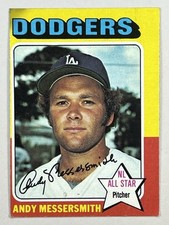 1975 Topps Andy Messersmith #440 Los Angeles Dodgers