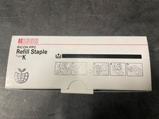 Genuine Ricoh Type K Staple Refill 410802 3 Cartridges 15000 Staples New Sealed