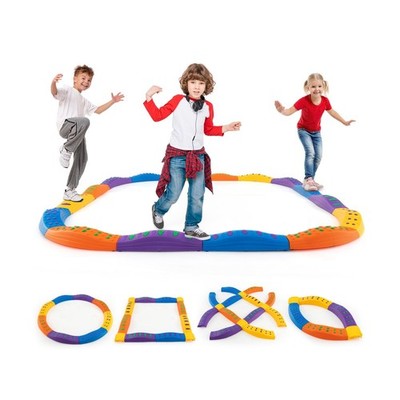 Costzon Wavy Balance Beam for Kids, 20-Piece Toddler Stepping S... FAST USA SHIP