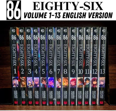 86 EIGHTY-SIX Light Novel English Version by Asato Volume 1-13 ~NEW & SEALED