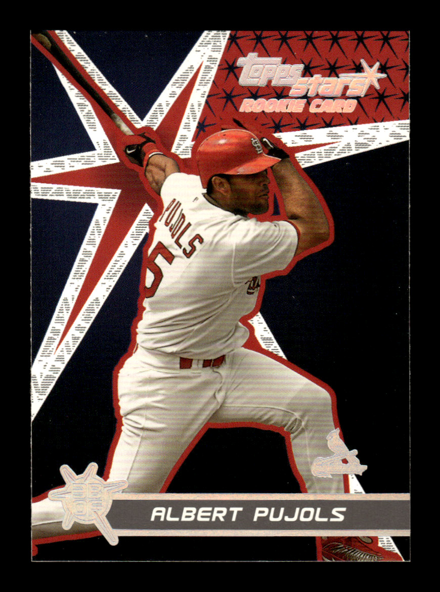 2001 Topps Stars Albert Pujols #198 Rookie Card