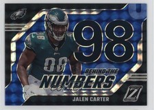 2023 Panini Zenith Behind The Numbers Blue Jalen Carter #10 18d9