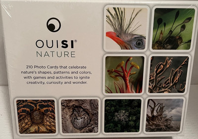 Quisi Nature Photo Cards Shapes Patterns Colors Games Activities Shrink Wrapped