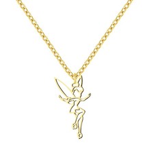 Tinkerbell golden necklace