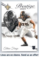 2024 Panini Prestige #312 Taliese Fuaga