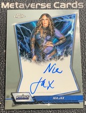 2026 Topps Chrome WWE Wrestling Blue Brand #BBA-NIA Nia Jax Auto SmackDown