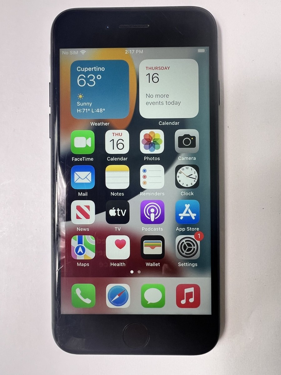 Apple iPhone 7 A1778 32GB MN9U2LL/A Black T-Mobile 97% Battery