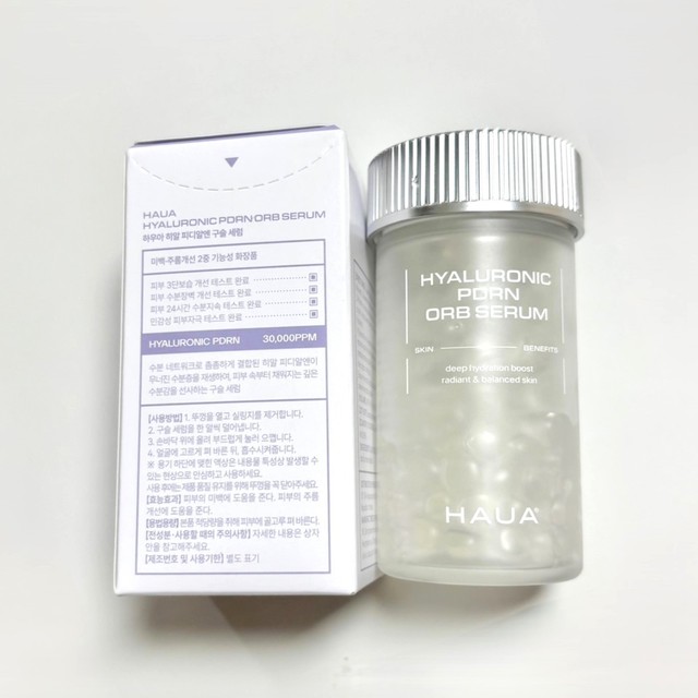 HAUA Hyaluronic PDRN Orb Serum 45g/1.58 oz. K-Beauty