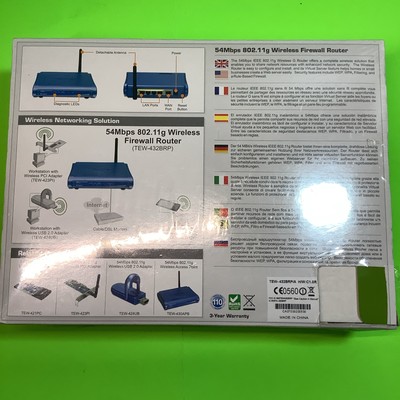TRENDnet Wireless Firewall Router