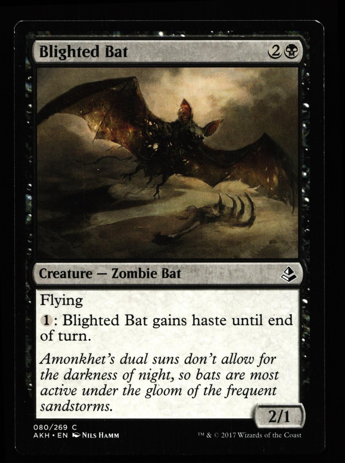 Blighted Bat 80 LP Magic: The Gathering