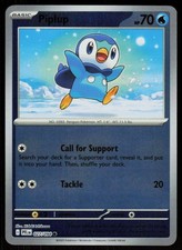 Piplup 027094 Common Phantasmal Flames Pokemon Reverse Holo Near Mint Piplup 027094 Common Phantasmal Flames Pokemon Reverse Holo Near Mint