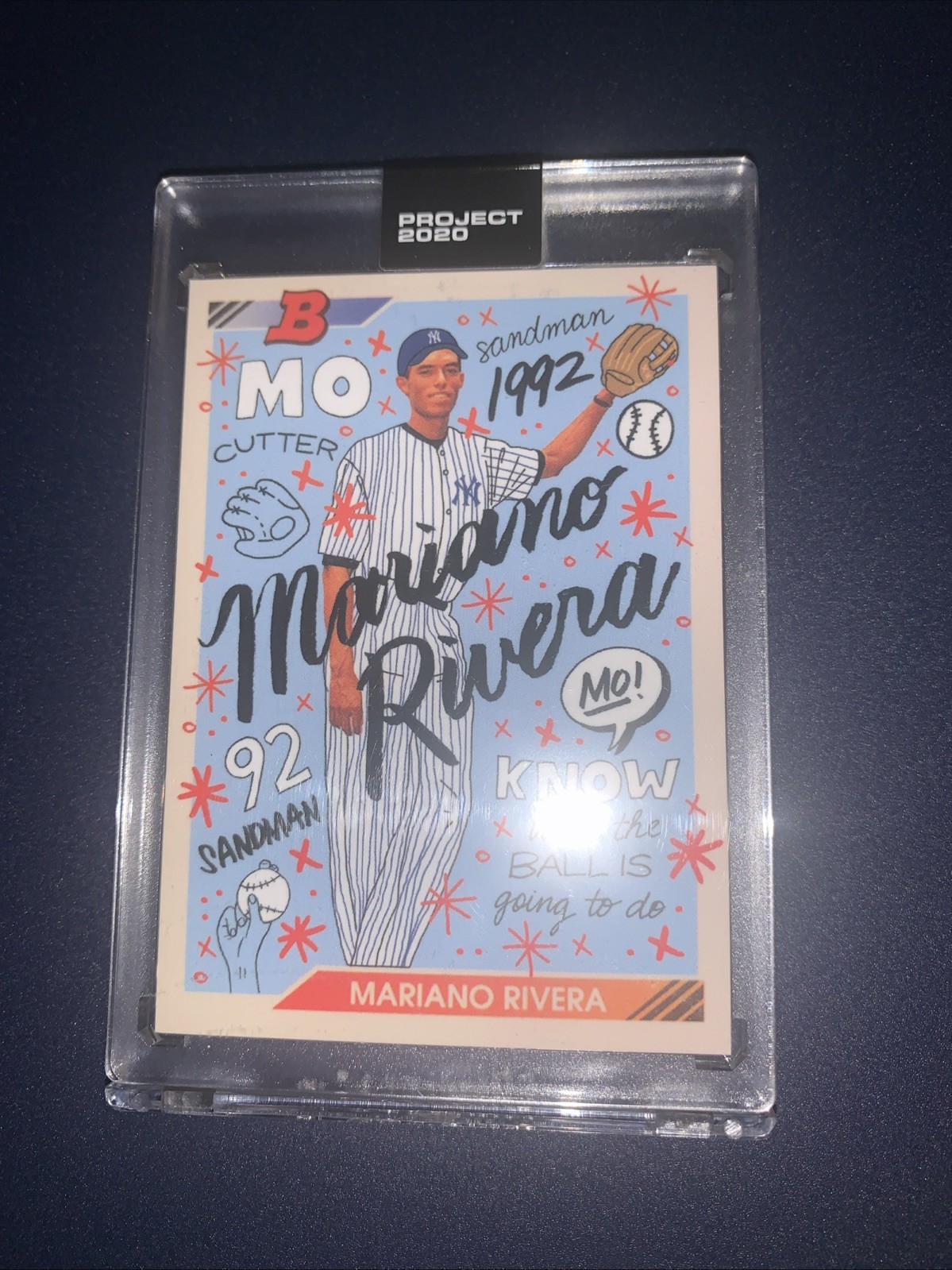 2020 Topps Project 2020 - 1992 Bowman Mariano Rivera #8 Sophia Chang /1617