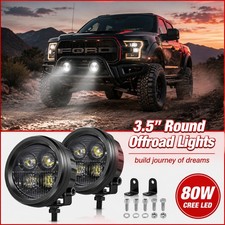 2x 4 80w Cree Led Work Light Flood Spot Pods Offroad Driving Lamp 4x4 Truck Suv 2x 4 80w Cree Led Work Light Flood Spot Pods Offroad Driving Lamp 4x4 Truck Suv