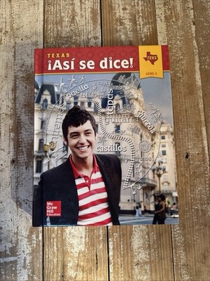 Asi Se Dice! Level 2, Student Edition by McGraw Hill (2016, Hardcover)