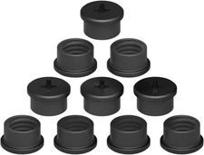 10Pcs Bladder Valve Screws for Riddell Speedflex & Speed Lcon Helmet, black 