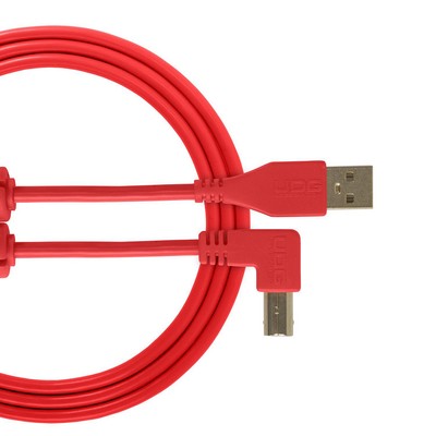UDG - Ultimate Audio Cable USB 2.0 A-B Angled 1m Red