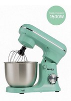 Bistro Stand Mixer 1500w mixer, 5L bowl Food cake dough blender 3attachment mint