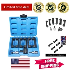Heavy-Duty 9pc Suspension Strut Spreader Tool Set for All Major Vehicle Brands