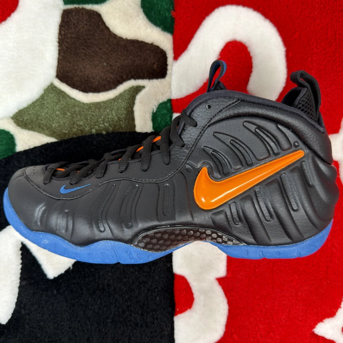 Nike Air Foamposite Pro Knicks for Sale | Authenticity Guaranteed