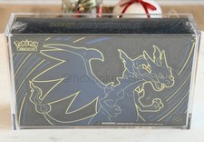Pokemon Acrylic Case Mega Charizard X EX UPC Magnetic Lid Protector Display