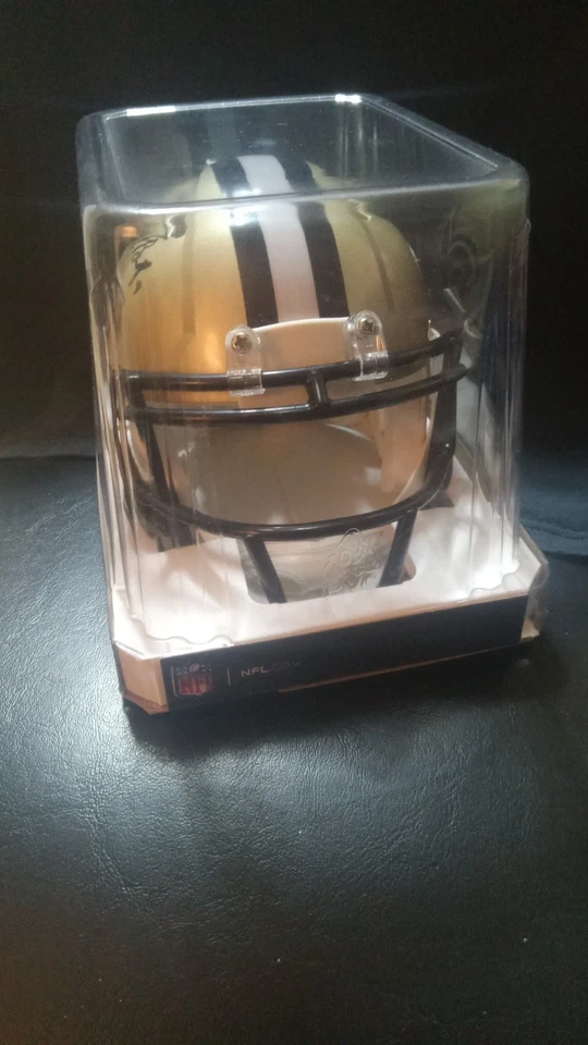 DREW BREES Signed/Autographed New Orleans Saints Mini Helmet Beckett🔥 - Image 2 of 4