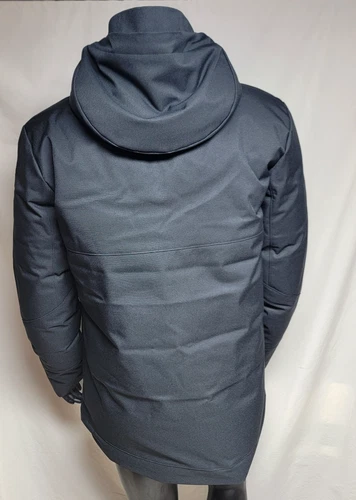 Nike 550 Duck Down Parka Winter Jacket Men Size Medium #DJ6526-010 Black image 3