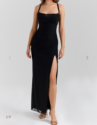 chinese dress ladies Into Pieces Mesh Maxi Dress main image 1