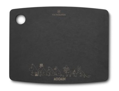 Victorinox Moomin Epicurean Schneidebrett M schwarz 29,2 x 22,8 cm spülmaschi...