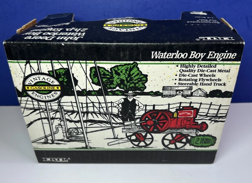 Ertl 1/8  John Deere Toy Waterloo Boy 2 h.p. Vintage Gas Engine Model 5645 - Image 2 of 4