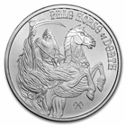1 oz Silver Round - Four Horseman (Pale Horse of Death)