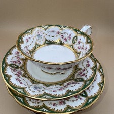 Antique   Caldon Tea Cup, Saucer,bread Plate