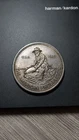 1985 Engelhard American Prospector 1 oz Silver Coin 999 + Fine Silver
