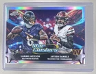 2025 Topps Cosmic Chrome Jayden Daniels/Lamar Jackson Base (RAW)