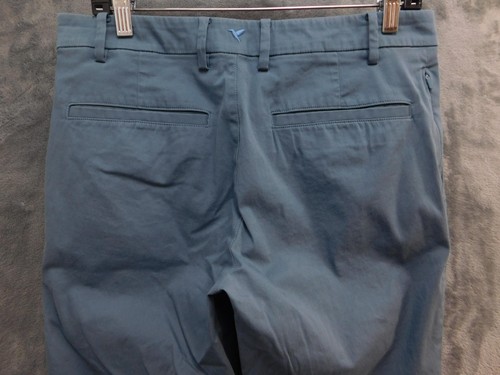 Birddogs Pants Mens 32x30 Blue Slim Fit Stretch Lined Athletic Chino Casual - Picture 11 of 13