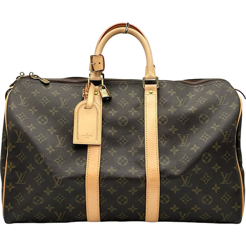 LOUIS VUITTON Keepall 45 Brown Monogram Canvas Bag M41428 #OKB8905